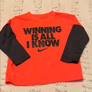 Nike dri fit top